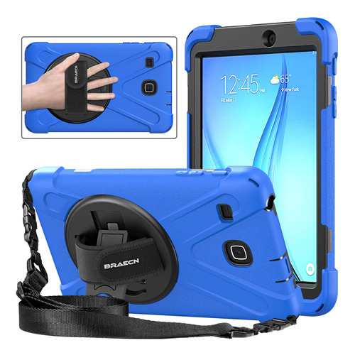 Funda Para Tableta Galaxy Tab E 8.0 (sm-t375/t377/t378) Azul