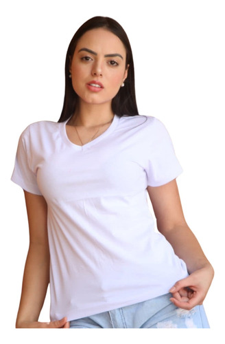 Camisas Feminina Baby Look Gola V Lindas Em Promoção Do Mês