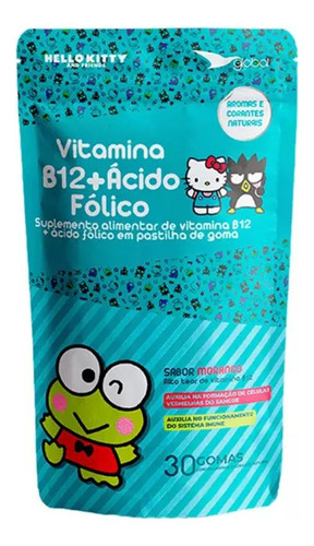 Vitaminas Infantiles Masticables B12 Acido Fólico