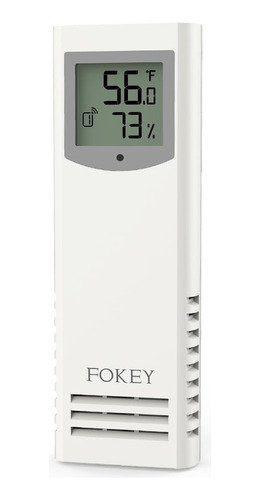 Sensor De Estación Meteorológica Fokey R3, Inalámbrico