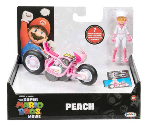 Figura Y (kart O Moto) Peach Juguetes Nintendo Supermario