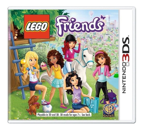 Jogo Midia Fisica Lego Friends Original Para Nintendo 3ds