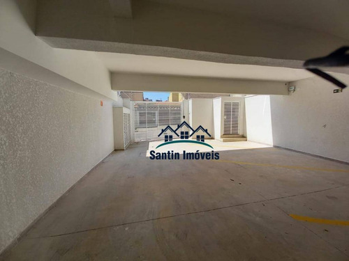 Cobertura Com 2 Quatos, (01 Suíte) 60% Com Telhado , 02 Vagas Cobertas À Venda, 106 M² - Vila Alice - Santo André/sp - Co0615