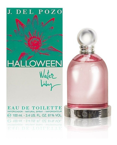 Perfume J. Pozo Halloween Water Lily 100ml Dama 