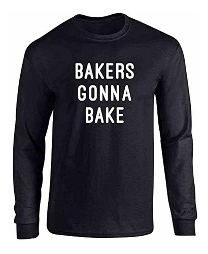 Pop Threads Bakers Van A Hornear Camiseta De Manga Larga