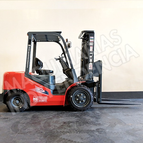 Imagen 2 de 11 de Autoelevador Heli 3000 Kg Nafta Cpqd30 Nissan Serie H 0 Km