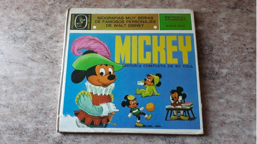 Mickey. Retro. Historia Completa De Su Vida. Muy Buen Estado