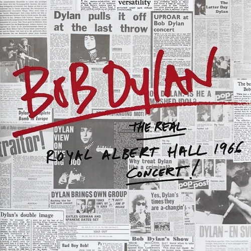 Bob Dylan Disco 2LP Live Royal A.hall Concert 66 European New