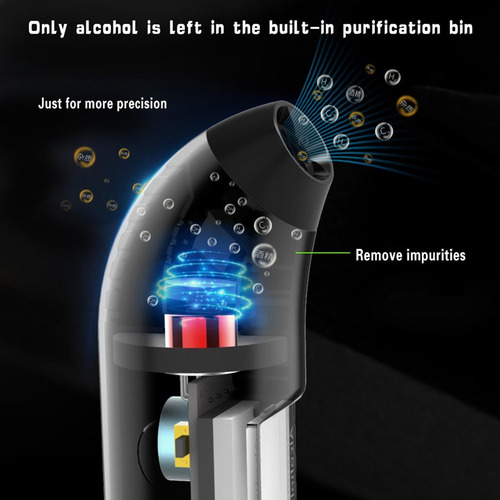 Detector De Alcoholímetro Digital Con Pantalla Lcd Y Alarma