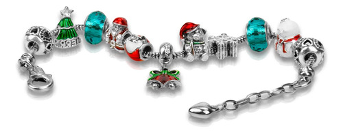 Yisemeya Pulseras De Navidad Mujeres Niñas Elk Santa Claus Á