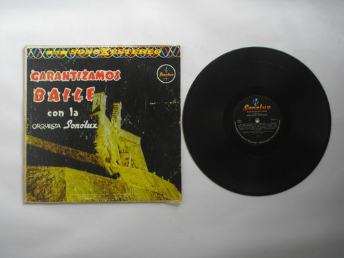 Lp Vinilo Orquesta Sonolux Garantizamos Baile Colombia 1960