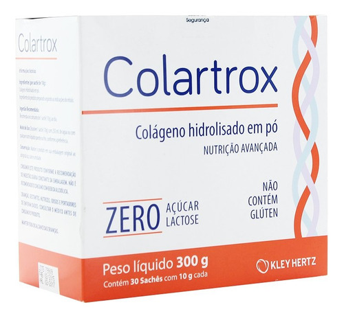 Colartrox Colágeno Com 30 Sachês Com 10g