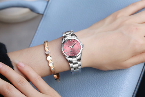 Reloj De Dama De Diamante,reloj De Mujer De Moda Impermeable