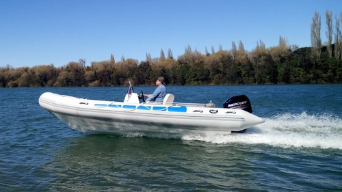 Imagen 15 de 15 de Semirrigido Kiel 5,60 Equipado Y Motor Mercury 40 Elpto