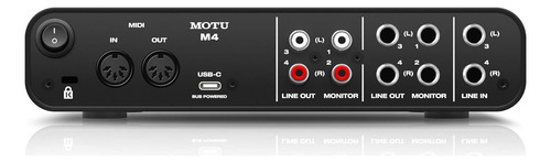 Interfaz De Audio Motu M4 4x4 Usb-c