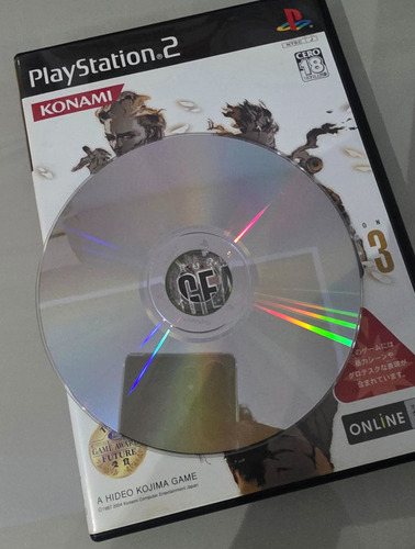 Metal Gear Solid 3: Snake Eater - Ps2 Japonês (Usado)