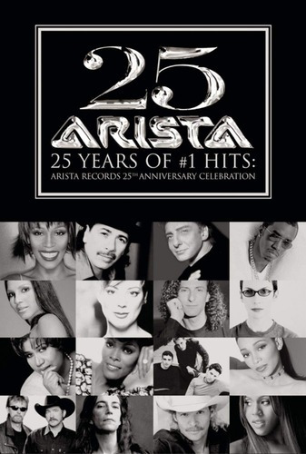 Dvd Arista 25 Years Of 1 Hits - Original & Lacrado