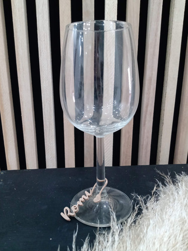 Identificador Señalador Copa Vaso Personalizados Eventos 120