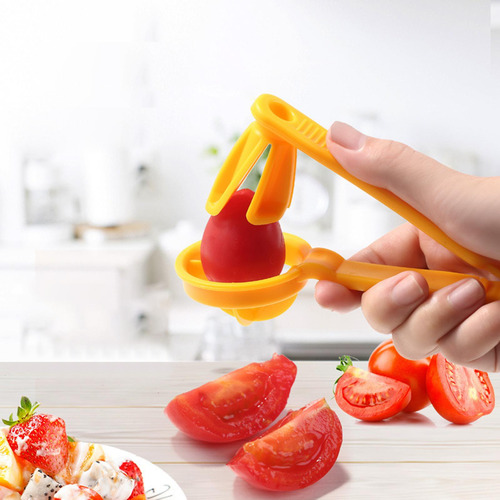 Cortador De Tomates Ajustable Para Frutas, 5 Unidades, 5 Uni