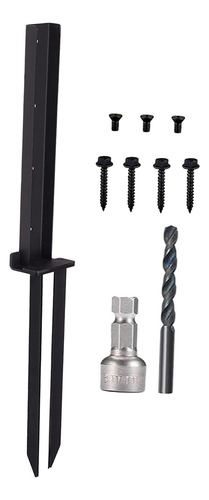 Kit De Anclaje Para Postes De Cerca, Reparación De Postes