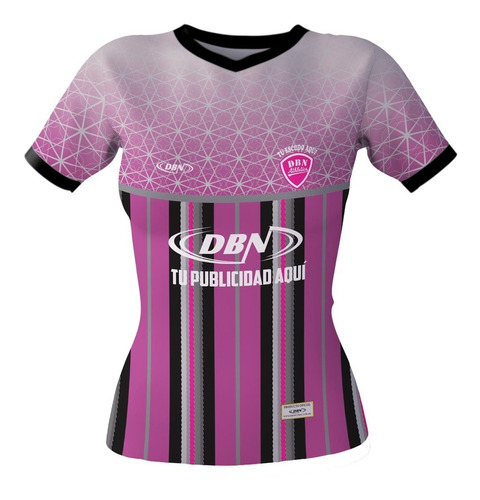 Camiseta Futbol Femenino Personalizada Sublimada F1103 | MercadoLibre