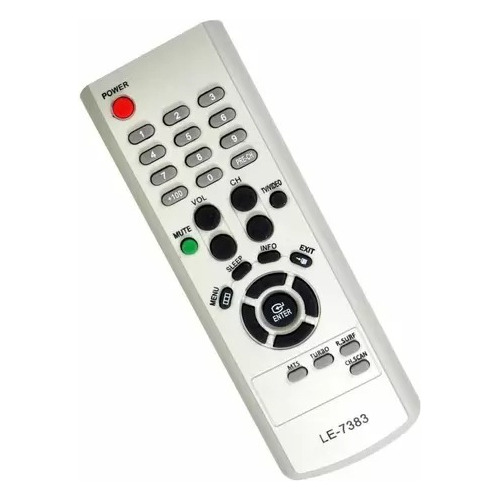 Controle Remoto Compatível Tv Samsung De Tubo Le-738