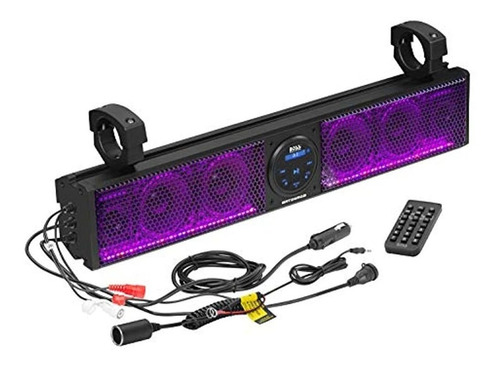 Boss Audio Systems Sistema De Barra De Sonido Brt26rgb Atv U