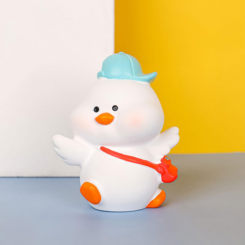 4 Figura De Encantadora Para Decoración Del Con Gorra Azul