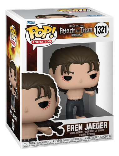 Funko Pop Attack On Titan Eren Jaeger 1321