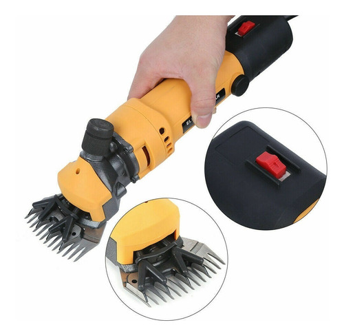 Imagen 3 de 10 de Trasquiladora Rasuradora Para Borregos Perros Ovejas 500watt