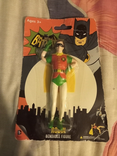 Figura Robin Bendable Batman Vintage (Usado)