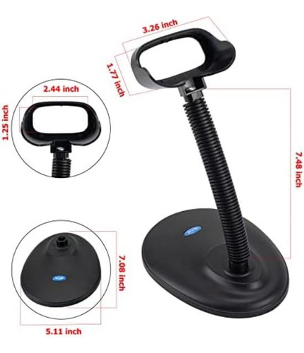 Netum Soporte Para Escáner De Código De Barras Ajustable Esc
