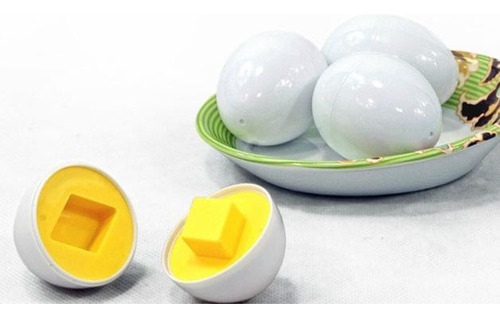 Juguete Inteligente De 6 Piezas Con Forma Mixta, Huevos Inte
