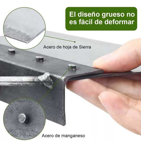 Pala Limpieza De Jardín Exterior Multifuncional 38×10×5