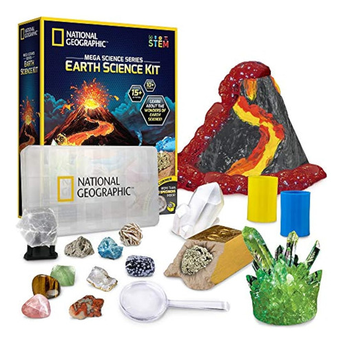 National Geographic Earth Science Kit - Más De 15 Experiment