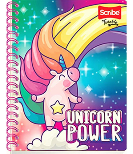 Scribe, Twinkle, Cuaderno Profesional Espiral Doble De Pasta