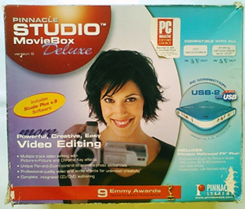 Capturadora De Video Pinnacle Studio Moviebox Deluxe Usb2