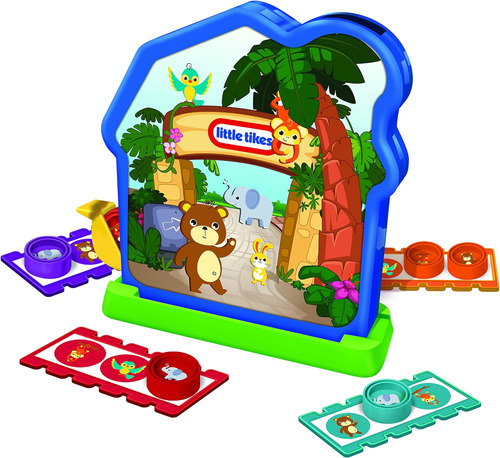 Little Tikes Animal Zoo Bingo Juego Multijugador Para Niños,