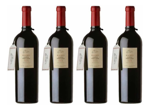 Vino Pequeñas Producciones Malbec 750 Ml X4 - Perez Tienda -