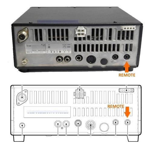 Interfaz O Interface Cat Remote Bluetooth Para Equipos Icom