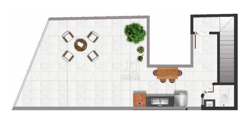 Cobertura Com 2 Dormitórios À Venda, 115 M² Por R$ 320.000 - Cidade São Jorge - Santo André/sp - Co4556