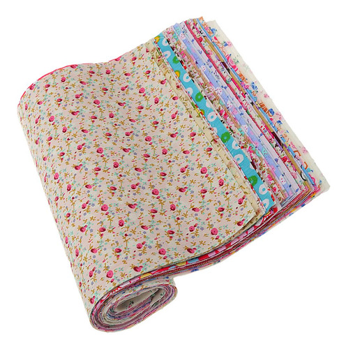 De Algodão Estampado Floral 30x Mix Para Bonecas, Bolsas De