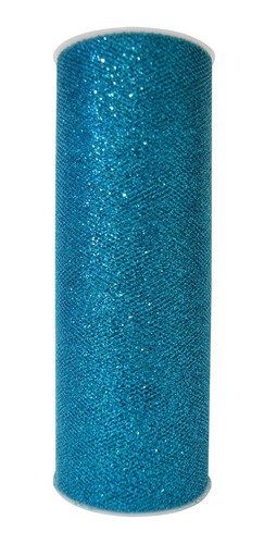 Imagen 1 de 1 de Rollo De Tul Diamantado, Diferentes Colores, 15 Cm X 9.1 M