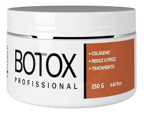 Botox Capilar 250g Redução De Volume Para Cabelos Lisos