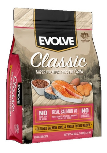 Evolve Cat Classic  Salmon 14 Lb - 6.35 Kg