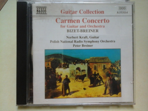 Cd 0392 - Carmen Concerto For Guitar And Orchestra Bizet