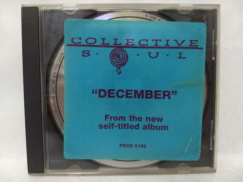 Collective Soul- December (single, Promo, Usa)  Como Nuevo