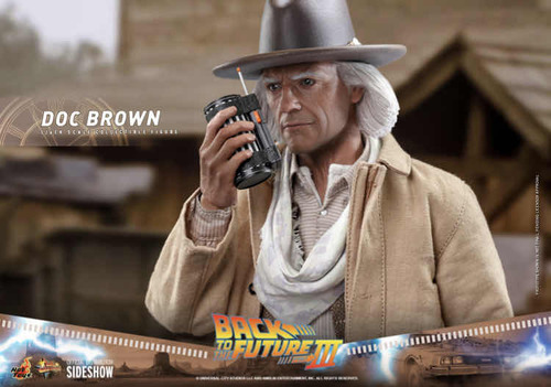Doc Emmet Brown Cowboy 1/6 Back To The Future 3 Hot Toys