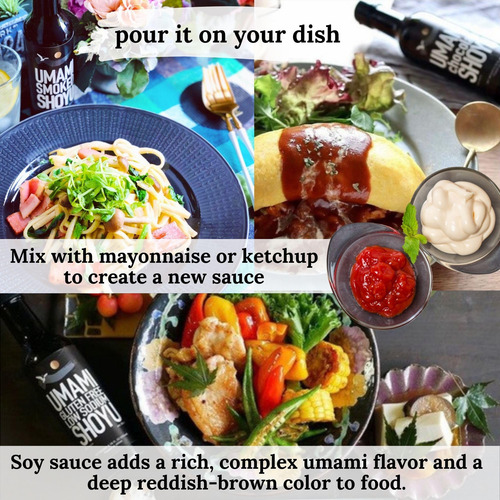 Salsa De Soja Umami Shoyu Con Ajo 200 Ml