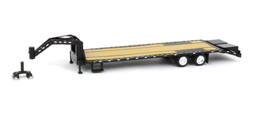 Greenlight 30390 Gooseneck Trailer - Negro Con Rayas De Visi